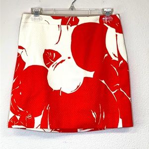 J. Crew Skirt Floral Design Size 2
